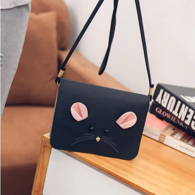 Buy Naivety 2017 Women Handbag Cute Rat Satchel Bag PU