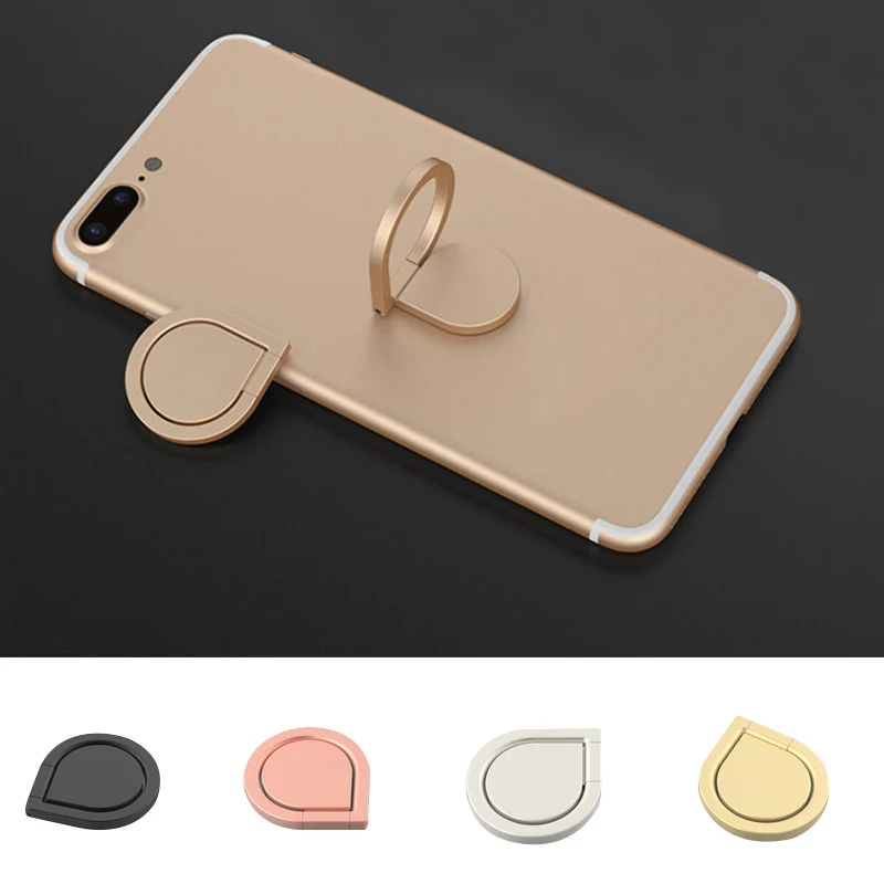 

Fashion Drop Water Shape Mobile Phone Ring Bracket Portable 360 Degree Rotating Mobile Phone Stand Mobile Phone Accessories