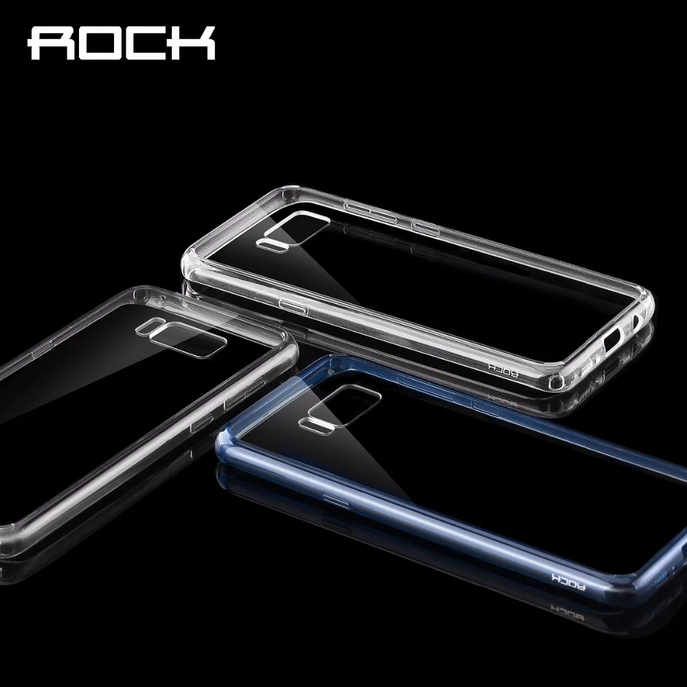 

For Samsung Galaxy S8 Case Cover Transparent Clear Hard PC TPU Bumper Case For Galaxy S8+ S8 Plus Cover Protective Shield