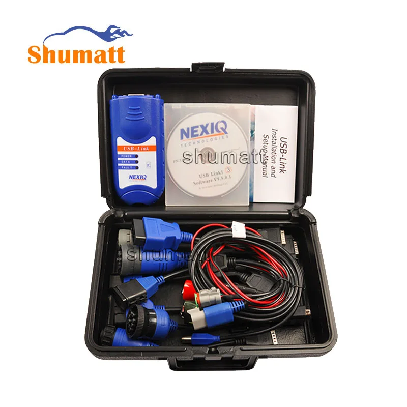 Prix pour Diesel Camion Diagnostic Scan Nexiq 125032 USB Lien Véhicule De Diagnostic Scanner Outil 9 pcs Adaptateur Connecteur Câble CD Logiciel Prix pour Diesel Camion Diagnostic Scan Nexiq 125032 USB Lien Véhicule De Diagnostic Scanner Outil 9 pcs Adaptateur Connecteur Câble CD Logiciel