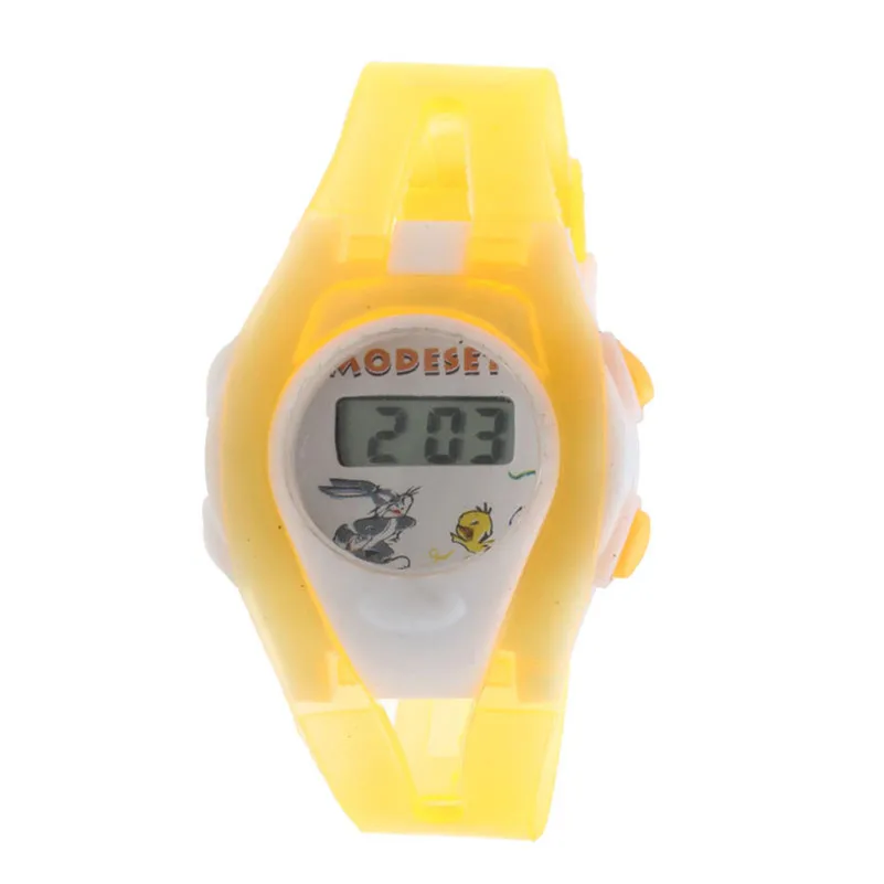 Children Boy Girl Student watch Sport Time Clock Electronic Digital LCD Wrist Watch Wrist Watch Best Gift #2AP30 (11)