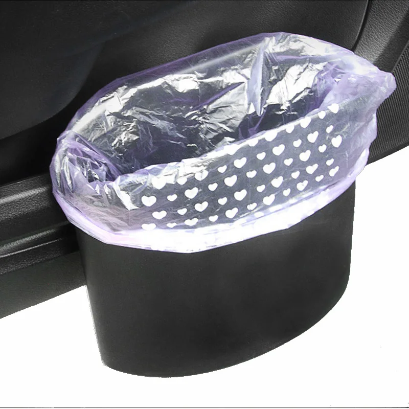 

Auto Trash Can Organizer Stowing Tidying Car Storage Box Drink Bottle Holder Garbage Bin Box Car Accessories