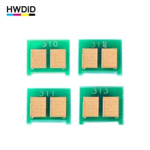 HWDID 4PCS CE310A 310 CE311A CE312A CE313A 126A Toner Reset Chip For HP CP1025 CP1025nw M275mfp M175a M175a M175nw M275a printer
