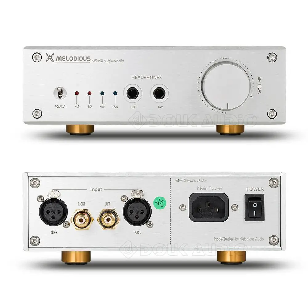 Последний Nobsound HiFi чистый класс усилитель для наушников сбалансированный