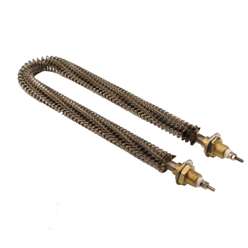 1500W 220V U-shape fin heating tube 500MM, U type finned tubular element -  AliExpress
