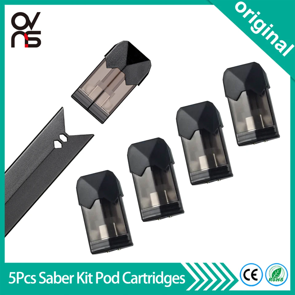 5 шт. оригинальный картридж Ovns Saber Pod аксессуары для электронной сигареты емкостью
