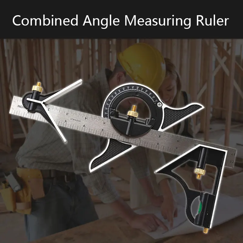Нержавеющая сталь 3 шт./компл. линейная комбинация квадратный высококачественный Многофункциональный измерительный инструмент точности