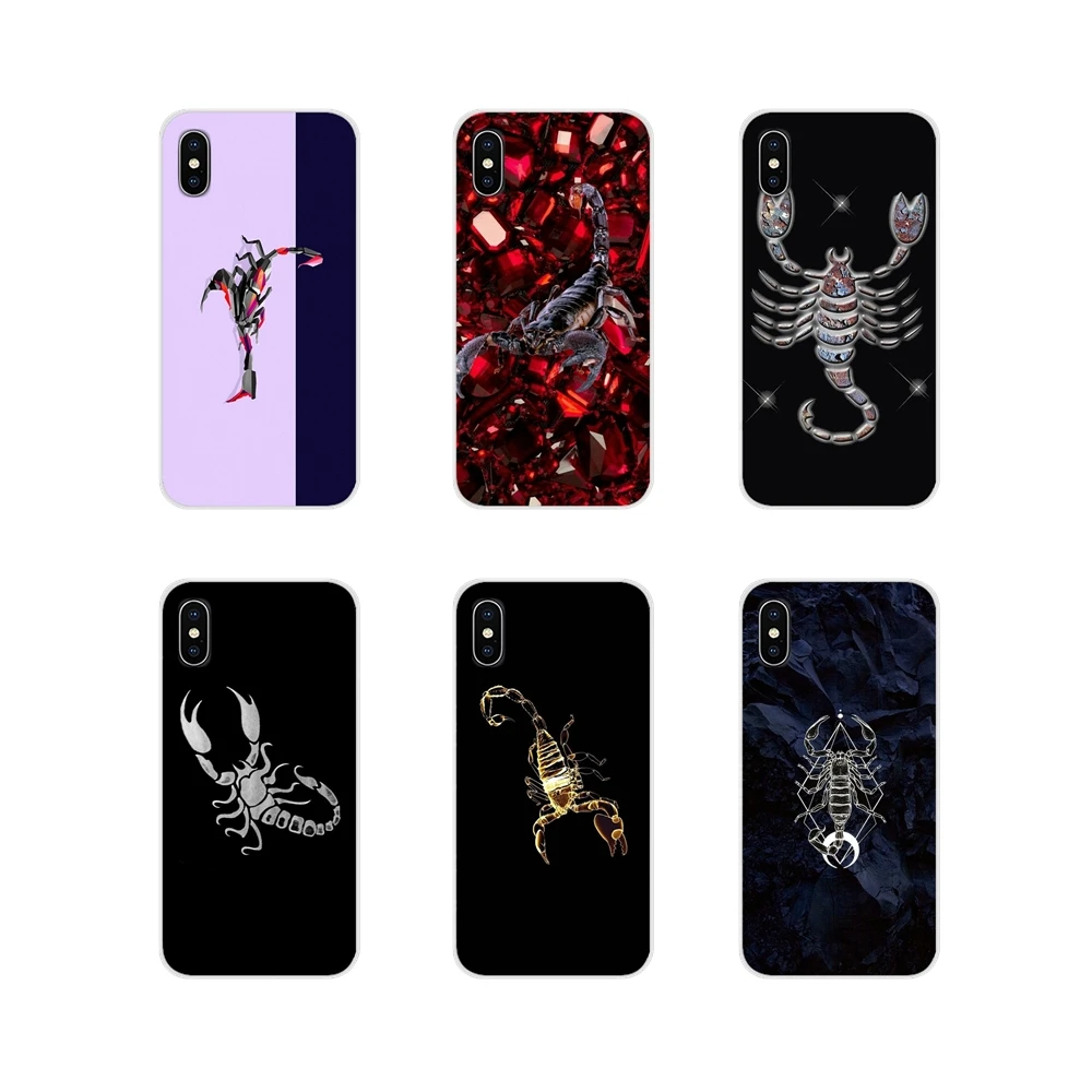Для Huawei G7 G8 P7 P8 P9 P10 P20 P30 Lite Mini Pro P Smart Plus 2017 2018 2019 аксессуары для животных Скорпион