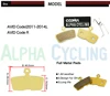 Pastillas de freno de disco de bicicleta, para SRAM Code R, código, nueva guía desde 2017, freno de disco, 4 pares, Metal dorado completo ► Foto 2/6
