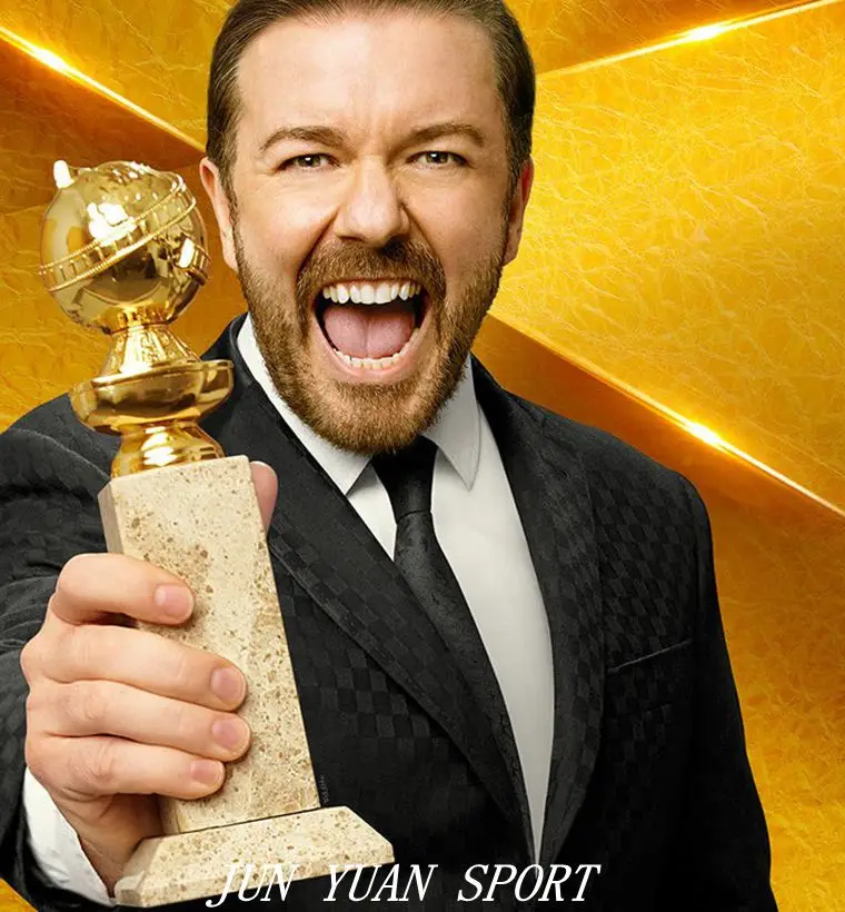 

High quality! 26CM Golden Globe Award film Trophy Replica Zinc Diecast Golden Globe Awards