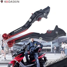 KODASKIN Регулируемые рычаги Складные Выдвижные тормозные рычаги сцепления для Yamaha FORCE 155