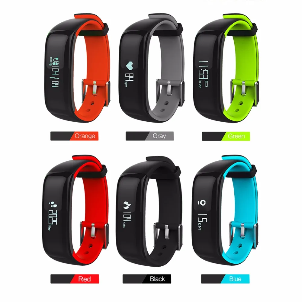 Fuster Activity Tracker Sport Fitness Waterproof Bluetooth Smart Bracelet for Android and IOS Smart Phone with