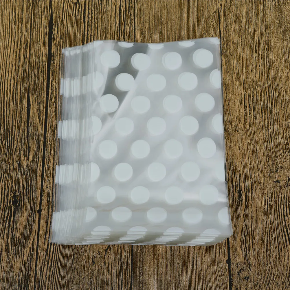 Cellophane Gift Bags Bulk / 50pcs Plastic Bag Lovely Christmas Santa