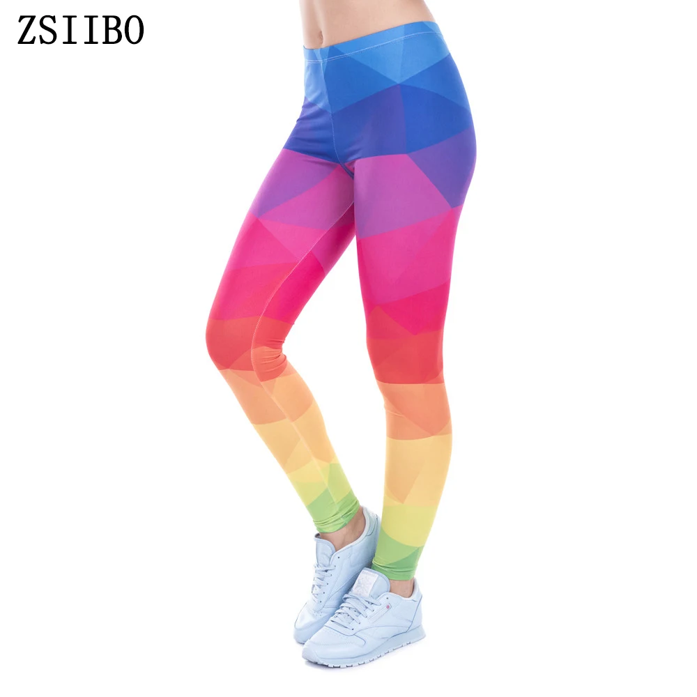 Леггинсы женские с круглым принтом омбре и высокой талией|leggins slim|leggings aztechigh waist