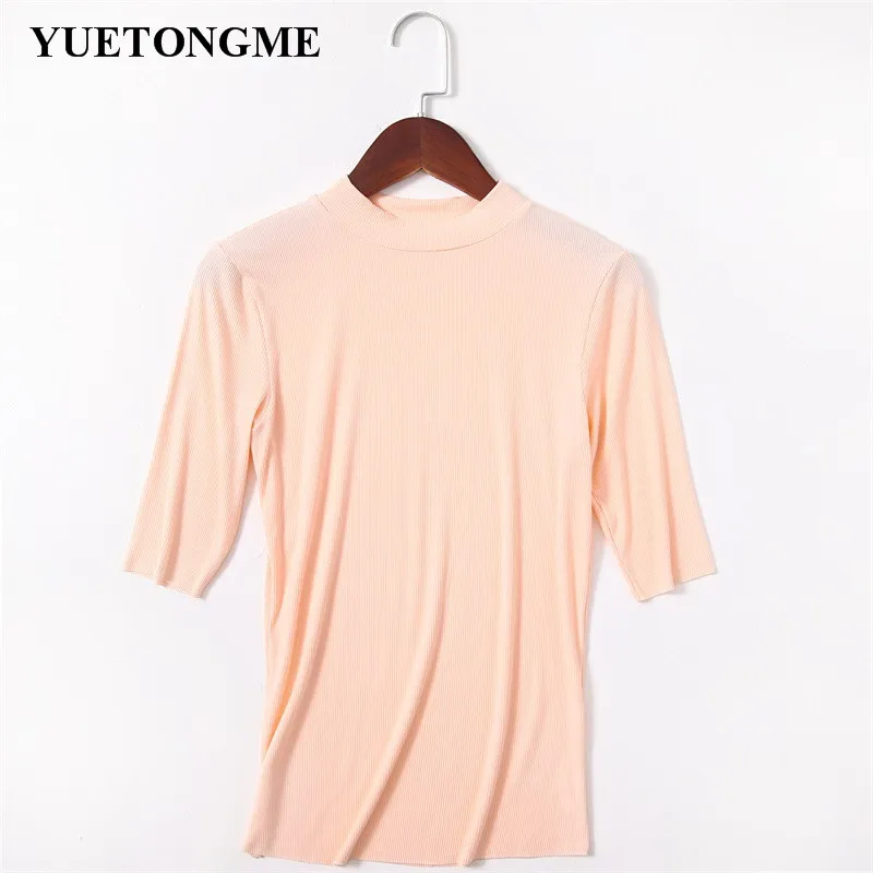 YUETONGME-autumn-2018-T-Shirt-Women-New-t-shirts-women-tshirts-women-O-Neck-HALF-Sleeve (3)
