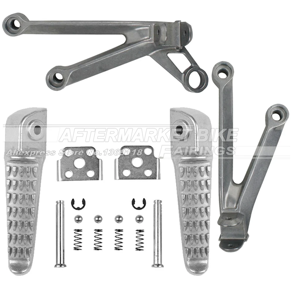 Aluminum Rear Passenger Footrest For Kawasaki ZX10R 2004 2005