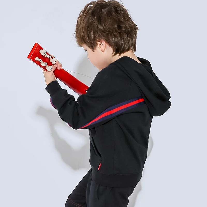 Pioneer kids/плотная футболка с длинным рукавом для мальчиков детская одежда модные