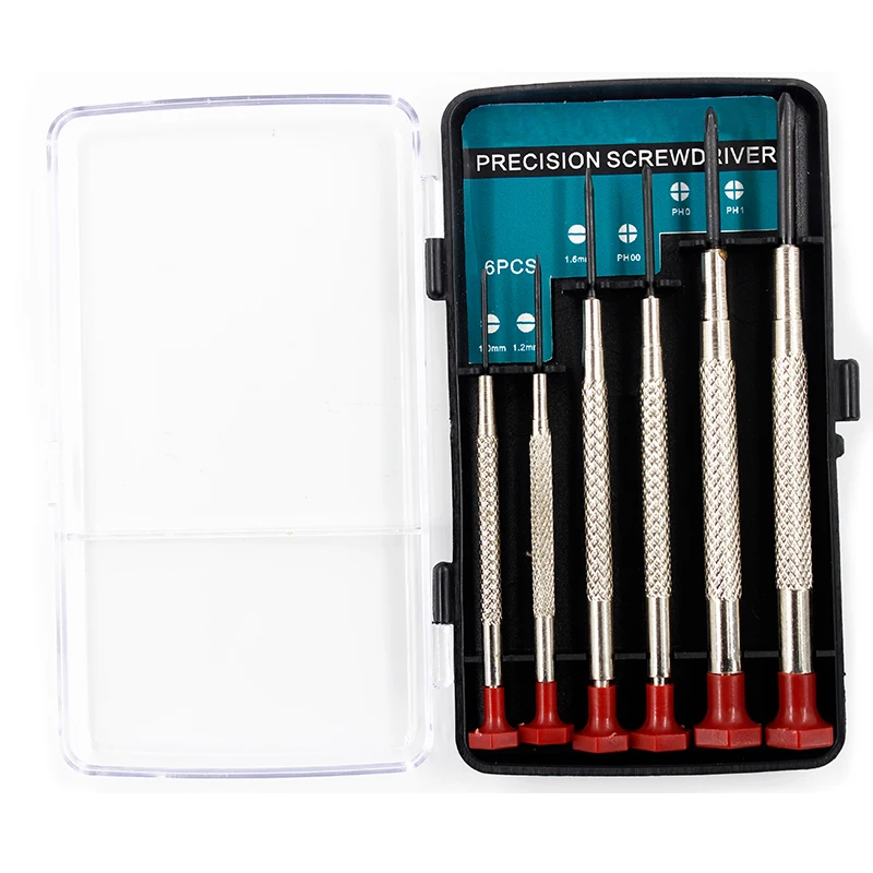 

Mini Small Screwdriver Set with Slotted Phillips Bits for Multifunction Watch Glasses Screw driver Repair Tool