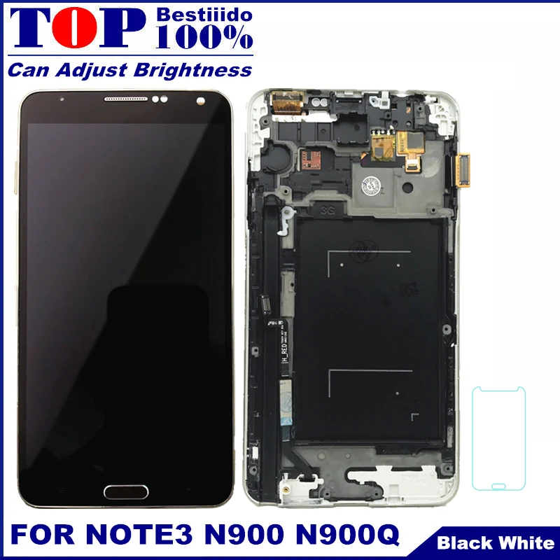 

For Samsung Galaxy Note 3 N900 LCD Display with Frame for samsung Note3 N900Q Touch Screen Digitizer Assembly LCD Replacement
