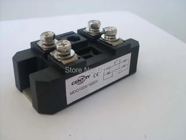 

MDQ100A Single Phase Diode Bridge Rectifier100A 1600V bridge rectifier Free Shipping dropshipping