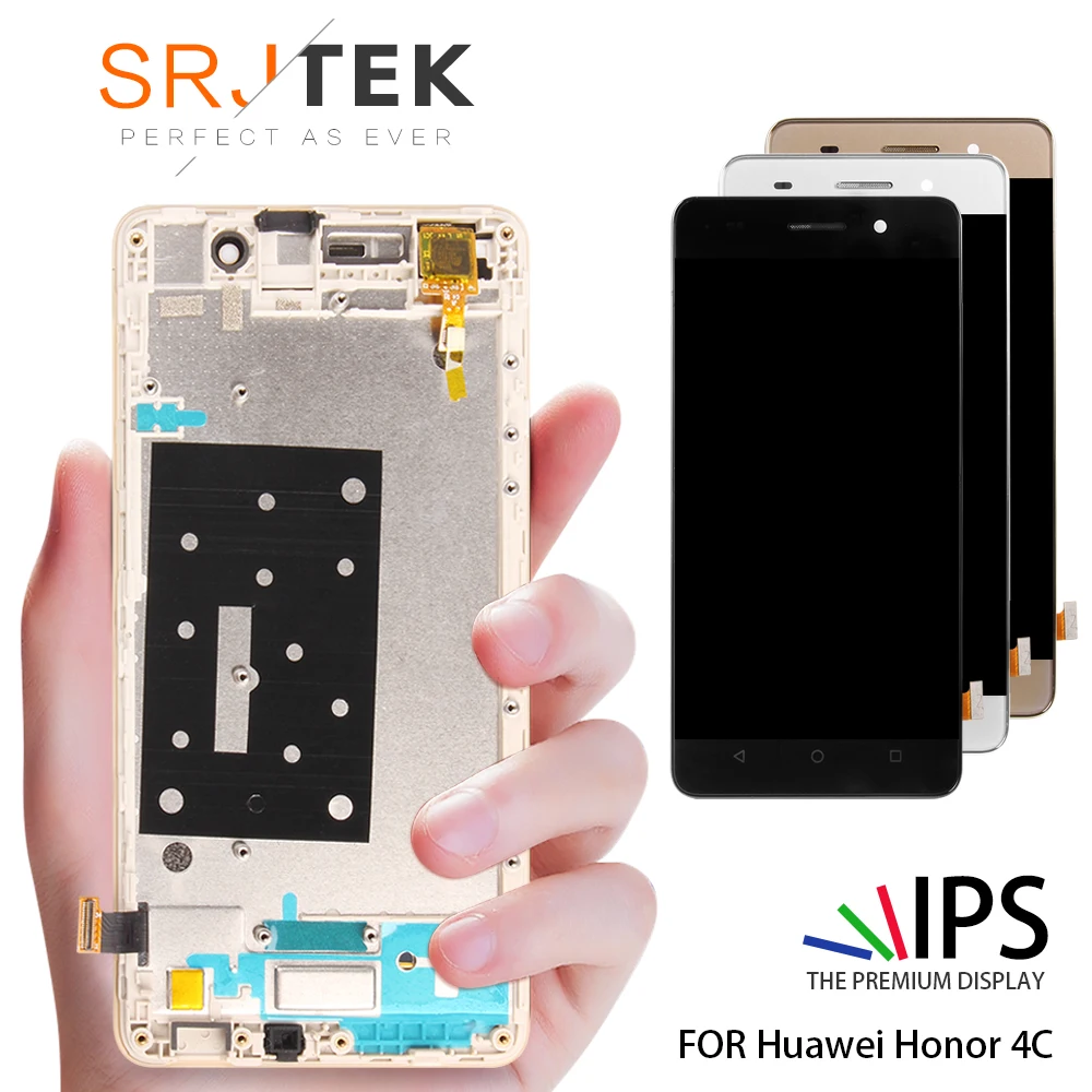 

5 inch 1280x720 LCD For HUAWEI Honor 4C/ G Play Mini LCD Touch Screen Digitizer Assembly Replacement For HUAWEI Honor 4C Display