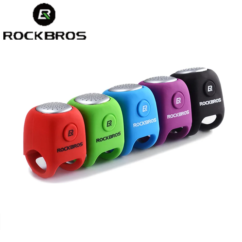 Cycling Bike Electric Bell Rainproof Bells MTB Road Bicycle Handlebar Silica Gel Bell Super Loud Safety Bicycle Alarm RK0043 (11)