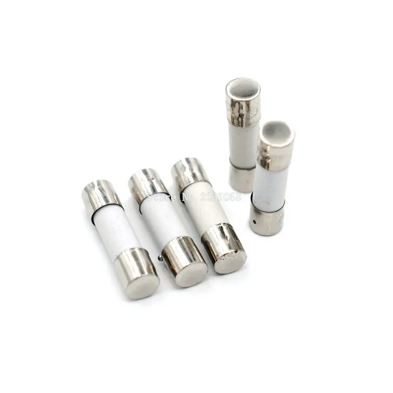 

10PCS Slow Blow Fuse 4A 250V Ceramic Fuse 5*20mm Fuse T4A/250V Without Pin 5X20MM New
