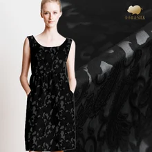 136 см срезанный цветок шелковая ткань 19 мм на заказ красивое платье Рубашка шелковая ткань шелковая жаккардовая ткань материал шелковая ткань