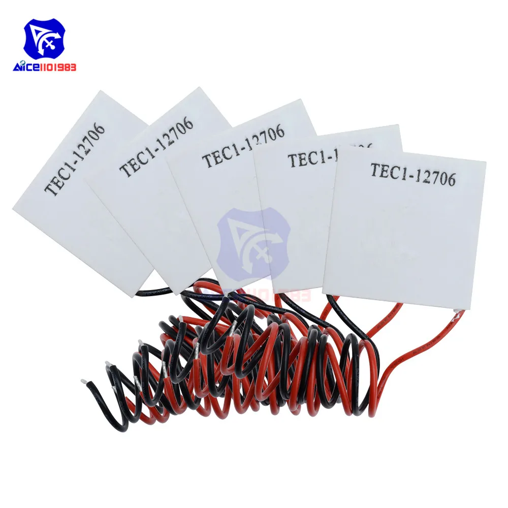 TEC1-12709 Heatsink Thermoelectric Cooler Cooling Peltier Plate Module top