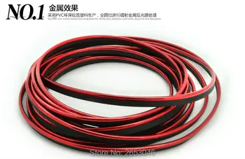 

5m refitting accessories car decoration For skoda jeep renegade passat b7 peugeot 207 subaru Volvo Accessories Gap Insert Strip