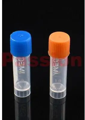 

2ml Plastic test tube centrifuge tubes w/ Caps 100pcs