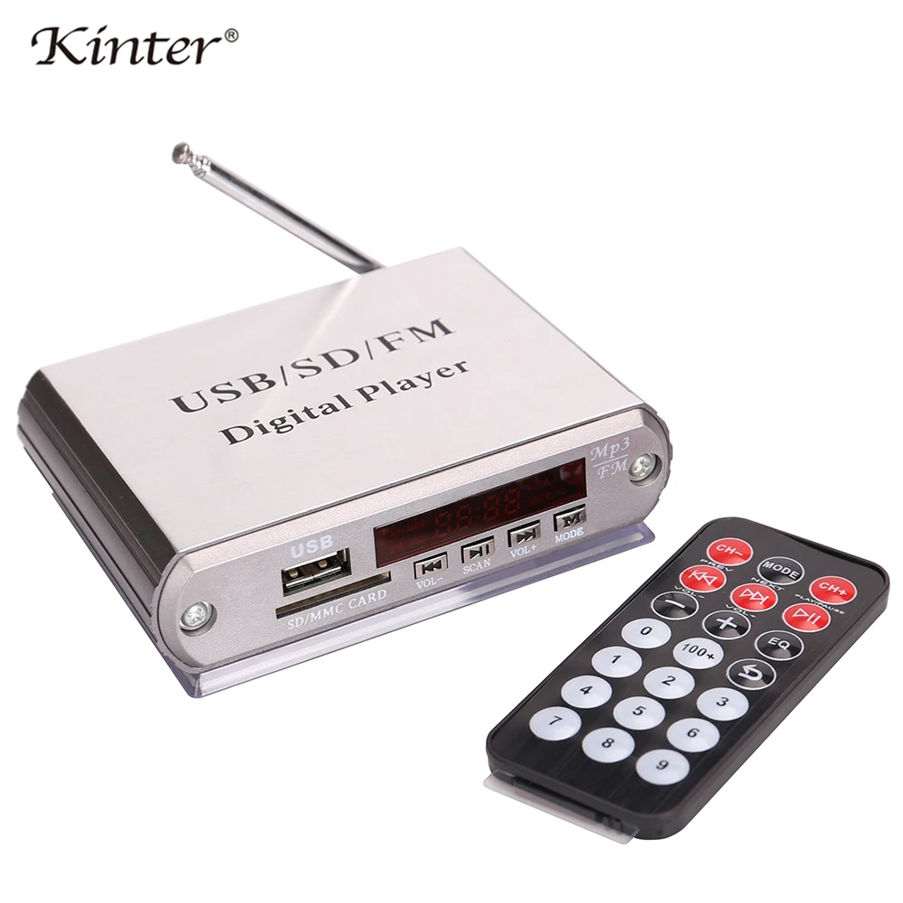 Kinter A5 мини усилители стерео аудио плеер портативный amp ридер с sd usb ввод FM антенна