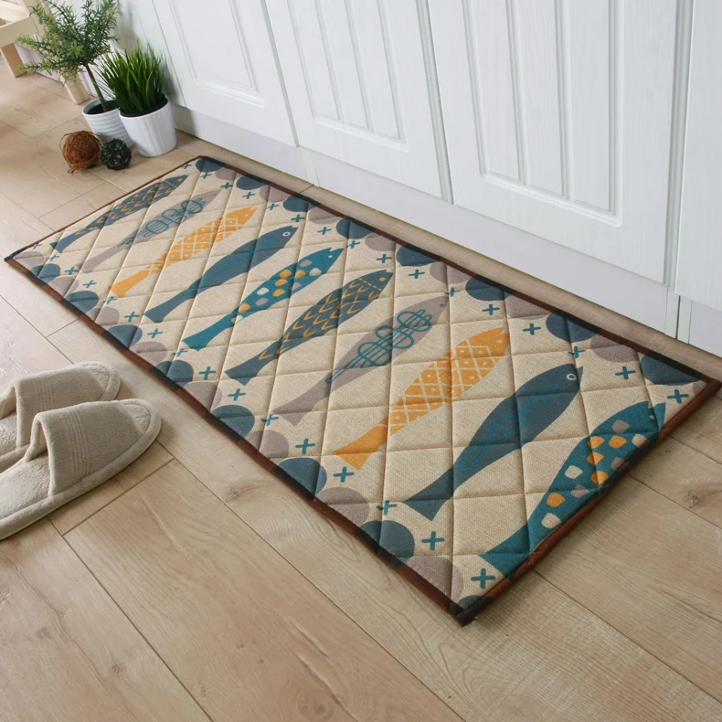 diamond Pattern floor mats doormat home bathroom kitchen hall absorbent