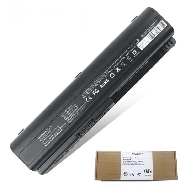 

6400mAh Korea Cell Laptop Battery for Compaq Presario CQ50 CQ71 CQ70 CQ61 CQ45 CQ41 CQ40 for HP Pavilion DV4 DV5 DV6 DV6T G50