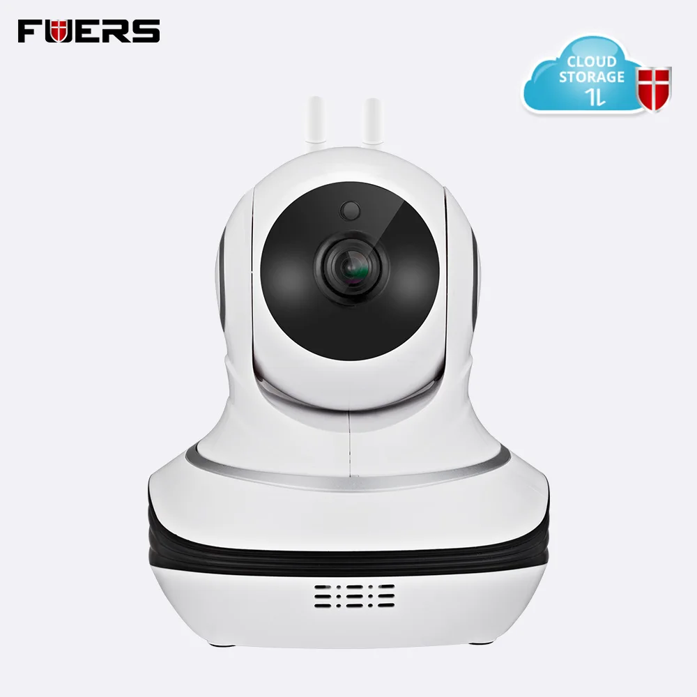 Fuers 1080P HD WiFi камера беспроводная видеонаблюдения с облачной камерой ночного