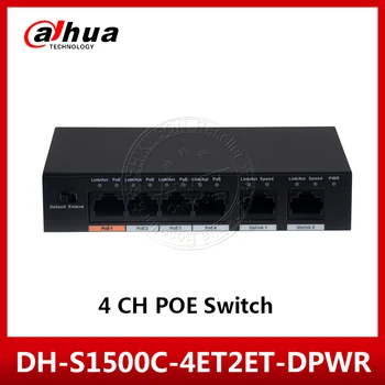 

Dahua DH-S1500C-4ET2ET-DPWR PoE Switch 4CH Ethernet Support POE POE+ Hi-PoE Power Switch