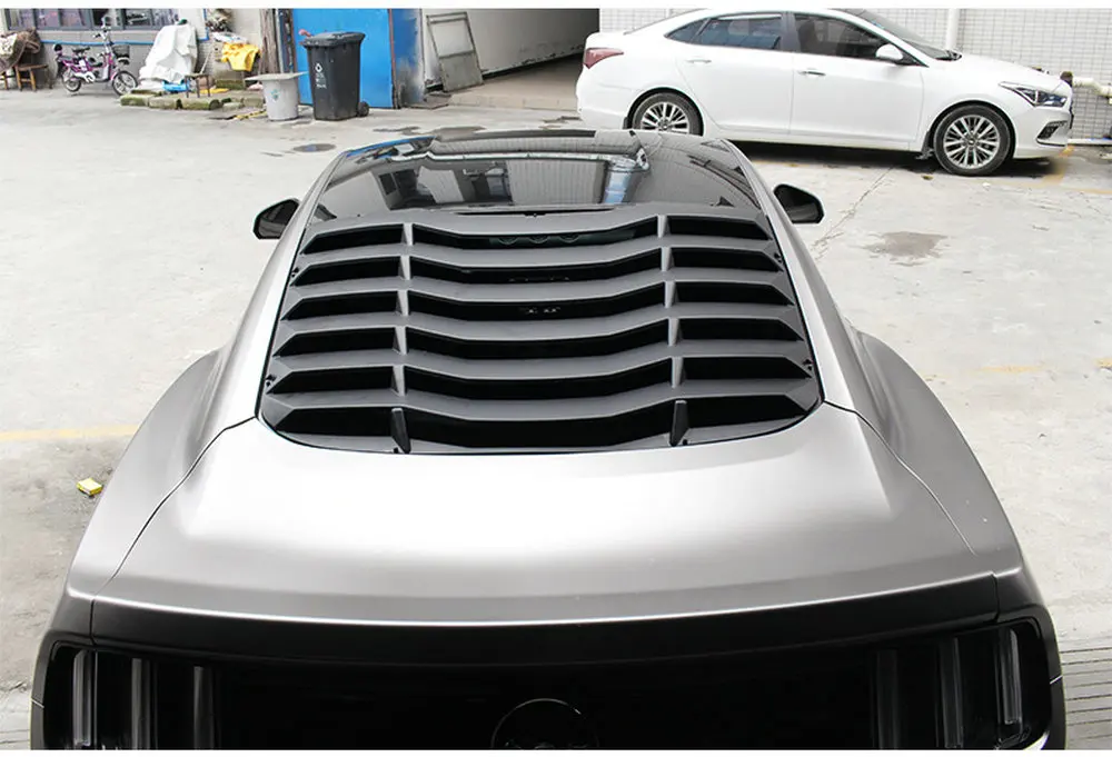 4D автомобильные жалюзи для заднего стекла вентиляционная решетка