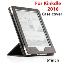 Case For Kindle PU Protective New 2016 eBook Reader Smart Cover Protector leather For Amazon Kindle Sleeve cases 6” Covers