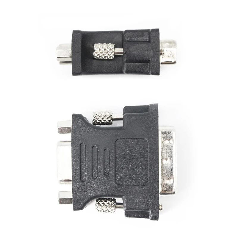DVI к VGA Кабель-адаптер папа к женскому DVI 24+ 5 Pin к VGA 1080P конвертер адаптер для HDTV монитора компьютера ПК ноутбука DVI-I