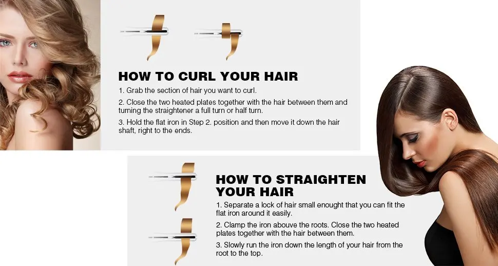 flat iron hair straightener