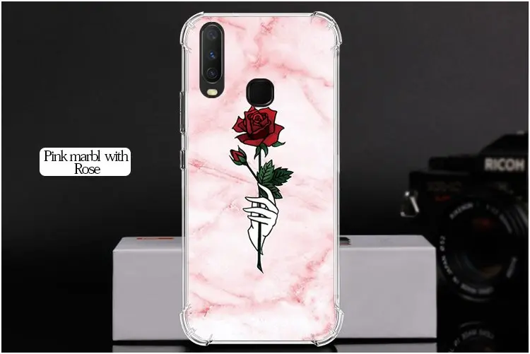 20-Pink marbl  with              Rose