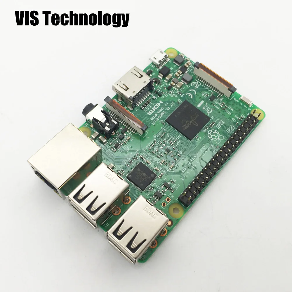 Оригинальный Raspberry PI 3 Model B 1 Гб LPDDR2 BCM2837 четырехъядерный Ras PI3 3B с Wi Fi и Bluetooth RS Версия