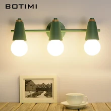 BOTIMI Nordic LED Mirror Light Modern Wall Lamp For Bathroom Make Up Dressing Room Indoor Wall Sconce Lighting Fixtures BOTIMI Nordic LED Mirror Light Modern Wall Lamp For Bathroom Make Up Dressing Room Indoor Wall Sconce Lighting Fixtures