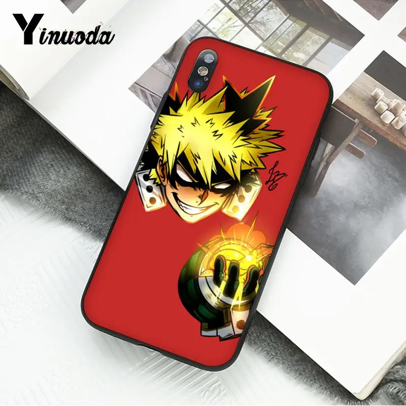 Anime My Hero Academia deku and bakugou