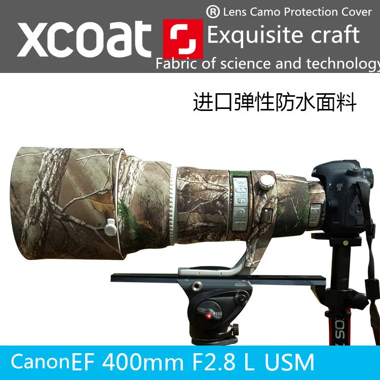 

For Canon lens protective case guns clothing EF 400mm f/2.8L USM SLR Lens Camo Protection Cover Camera Lens Coat Camouflage