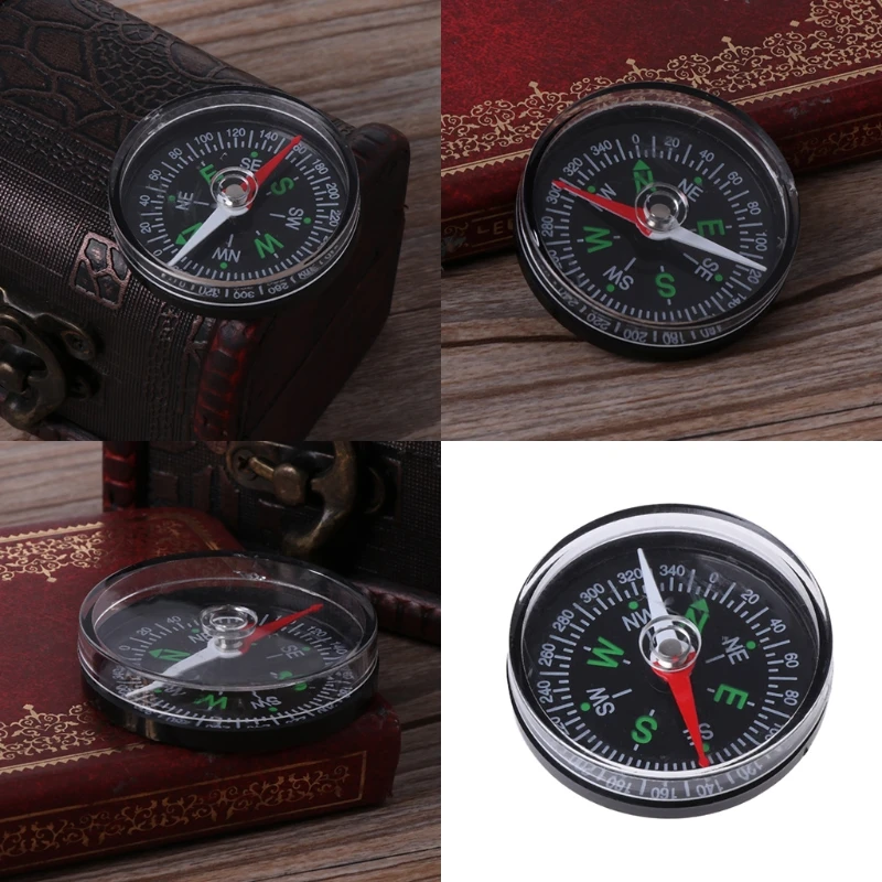 Camping Hiking Navigation Portable Handheld Compass Survival Practical Guider