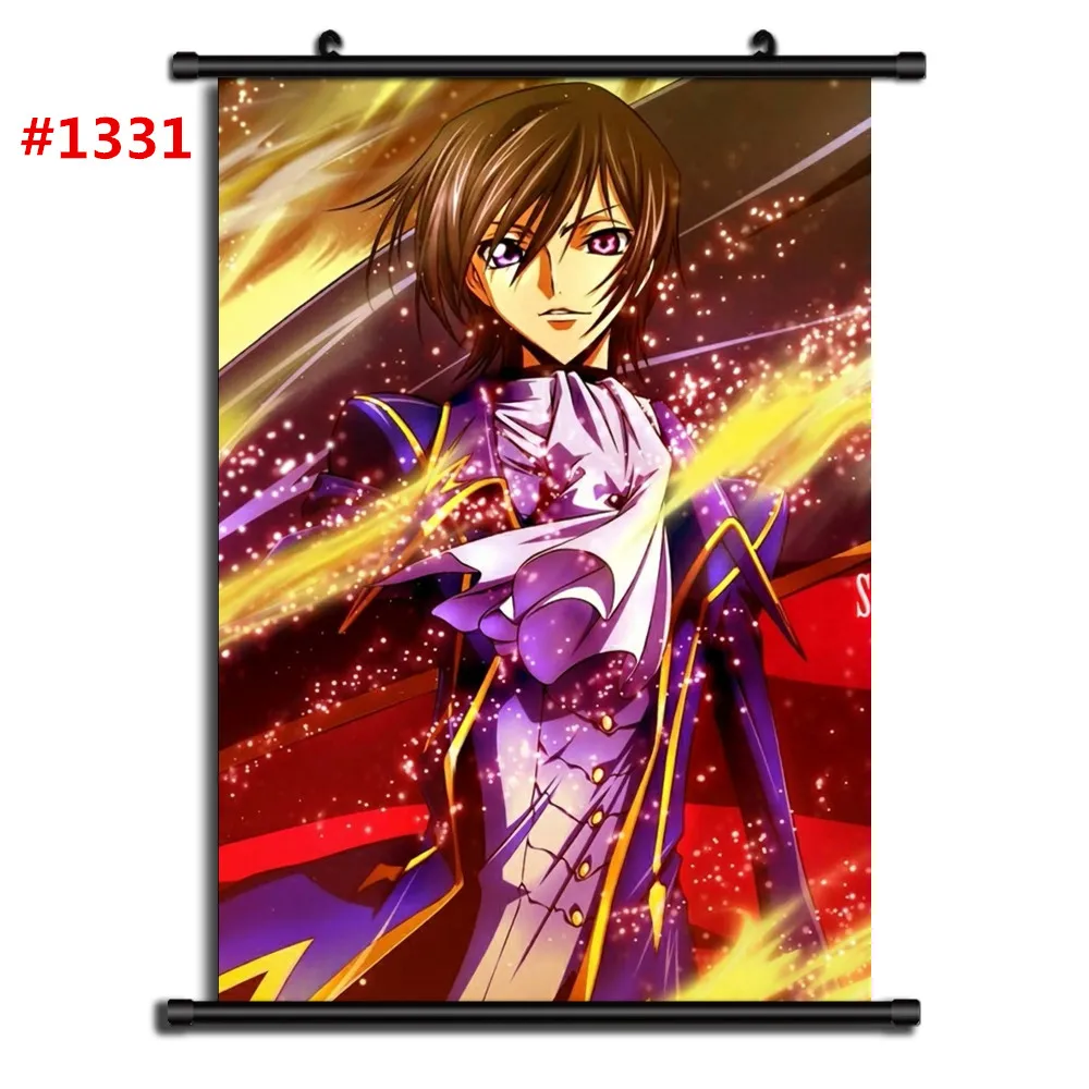 Anime Code Geass c.c. Lelouch Lamperouge HD Print Wall Scroll Poster Home  Decor