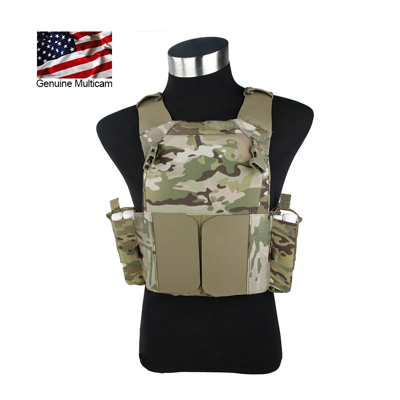 

2017 New MC LLV Plate Carrier Genuine Multicam Tactical vest High quality cs Counterterrorism Military Vest