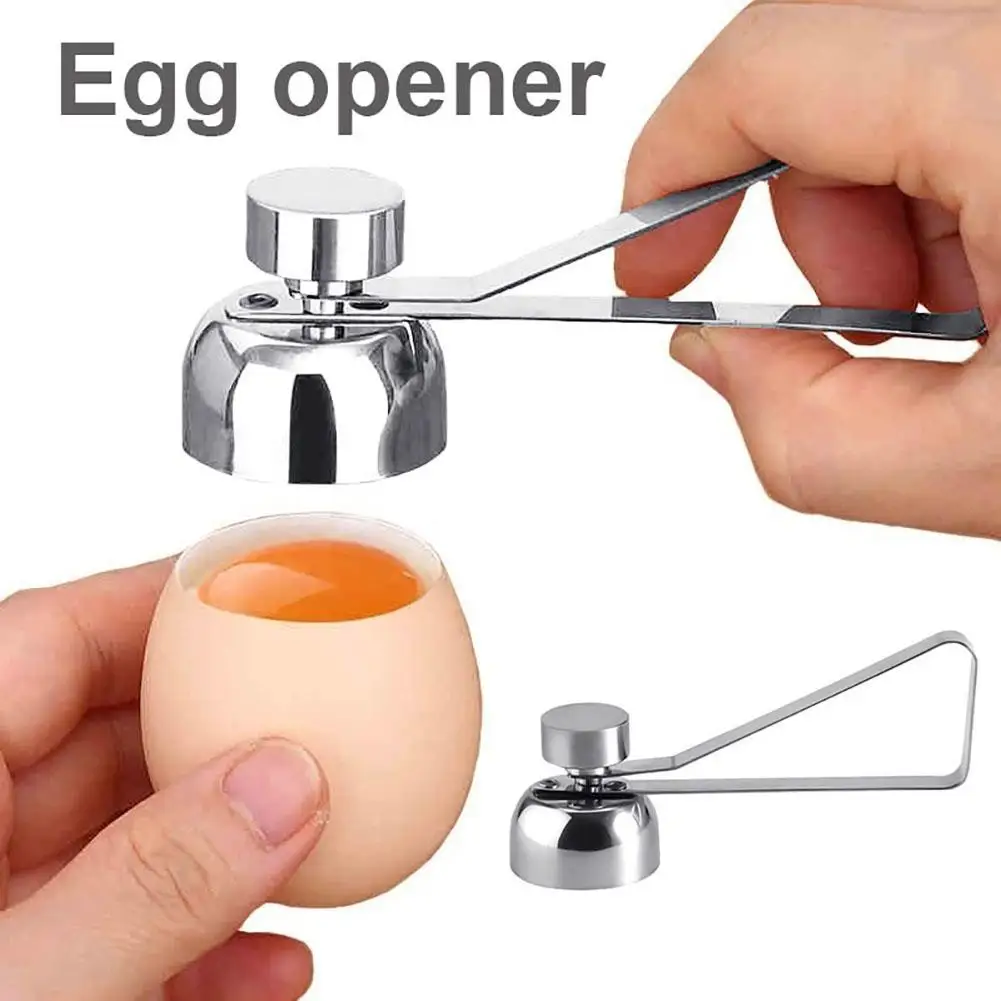 

Egg Separator Egg Yolk Separation Stainless Steel Egg Opener Scissors Opener Cutter Cracker Separator Kitchen Gadget