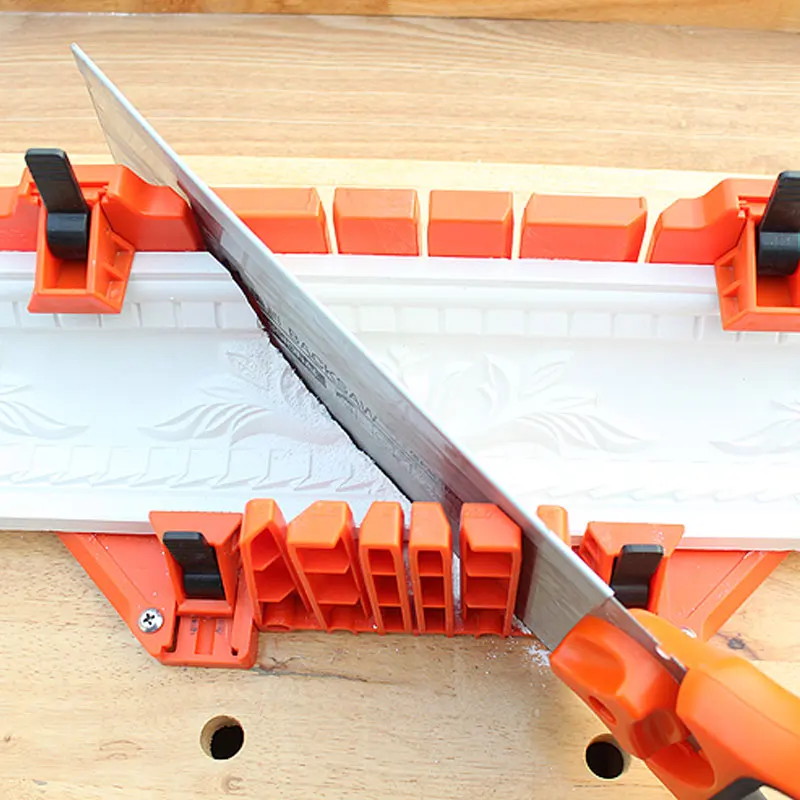 14" New Clamping Mitre Box with Back Saw